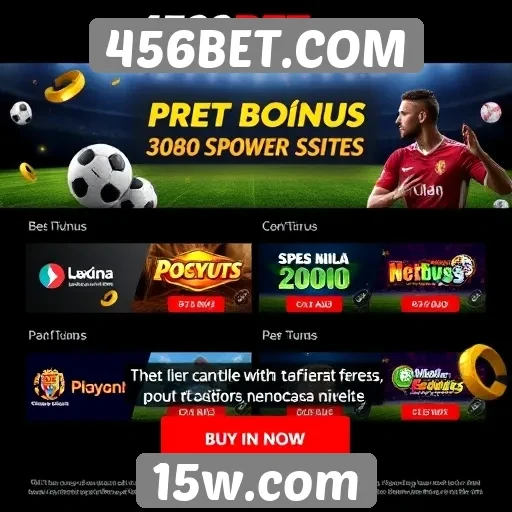 Ofertas de bônus disponíveis no 456BET